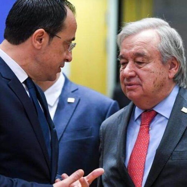 Κυπριακό: Ο Χριστοδουλίδης συναντήθηκε με τον Γκουτέρες: «Θα πρέπει να αναμένουμε σύντομα εξελίξεις»