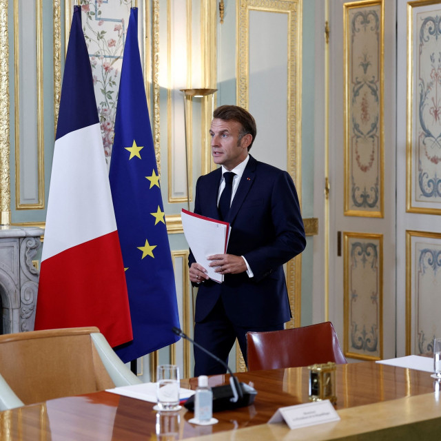 Επικοινωνία Μακρόν με Τραμπ και εμίρη του Κατάρ μετά την επίθεση στο Ras Laffan