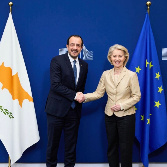 Φον ντερ Λάιεν για Κύπρο: Η ασφάλεια της Κύπρου είναι η ασφάλεια της ΕΕ