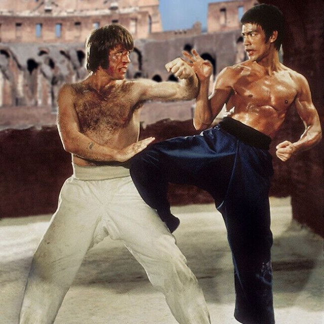 «Θέλω να σκοτώσω τον παγκόσμιο πρωταθλητή»: H επική αναμέτρηση Τσακ Νόρις -  Μπρους Λι