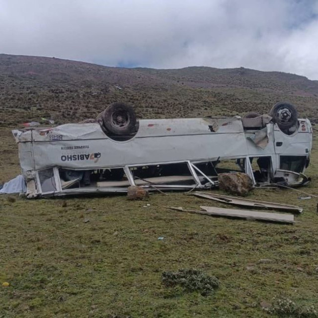 Τραγωδία στο Περού: Ανατροπή λεωφορείου με τουρίστες - 9 νεκροί και 15 τραυματίες