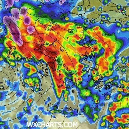 Καιρός: Που θα βρέξει σήμερα - Πότε «βλέπει» το ECMWF τη νέα επιδείνωση