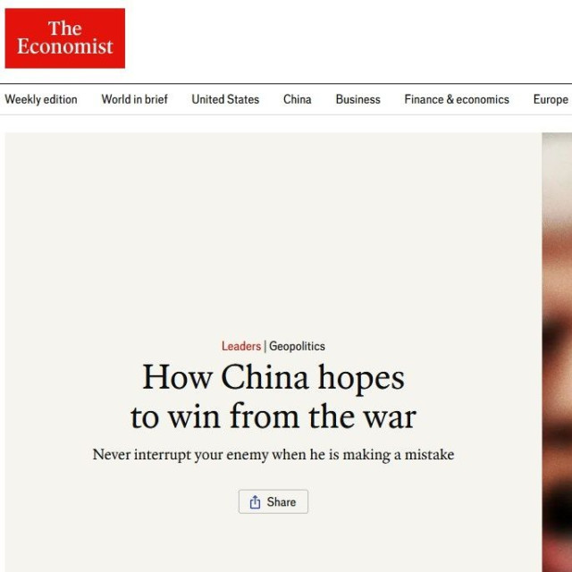 Economist: Το «καρφί» για τον πόλεμο στο Ιράν - «Ποτέ μη διακόπτεις τον εχθρό σου»