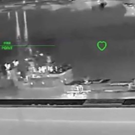 Ουκρανία: Έδωσε στη δημοσιότητα βίντεο με το χτύπημα σε ρωσική φρεγάτα στο Νοβοροσίσκ