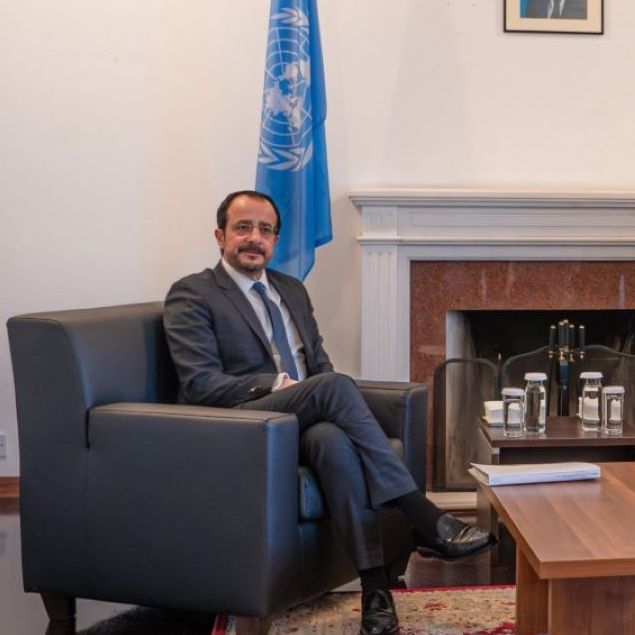 Κύπρος: Σε εξέλιξη η συνάντηση Χριστουδουλίδη με Ερχιουρμάν - «Είμαι αισιόδοξος»