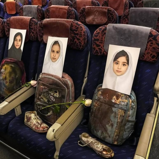 Γκαλιμπάφ: «Οι σύντροφοί μου σε αυτή την πτήση» - Συγκλονιστικές εικόνες μέσα από το Minab-168