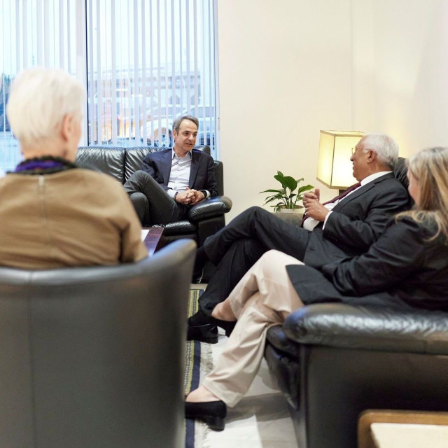 Ο Μητσοτάκης συναντήθηκε με τον Αντόνιο Κόστα - Επί τάπητος οι εξελίξεις σε Ιράν και Μέση Ανατολή