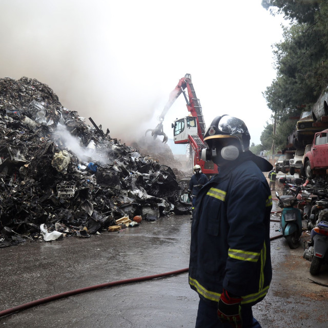 «Καμπανάκι» Σαρηγιάννη για την φωτιά στη Νεοχωρούδα: «Δημιουργούνται τοξικές ενώσεις»