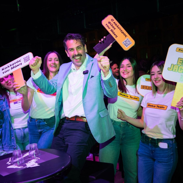 Όλα κερασμένα στο Fuzz Club από τον Μάκη που κέρδισε το Eurojackpot - Βίντεο