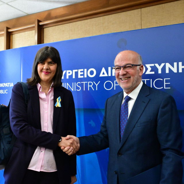 Συνάντηση Κοβέσι - Φλωρίδη: Η ανανέωση της θητείας τριών ευρωπαίων εισαγγελέων στο επίκεντρο