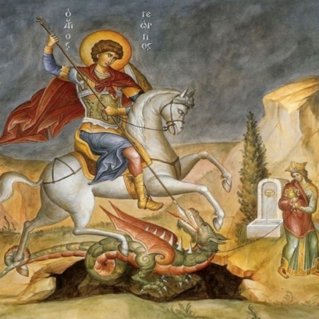 Γιορτή σήμερα - Άγιος Γεώργιος ο Μεγαλομάρτυρας και Τροπαιοφόρος 