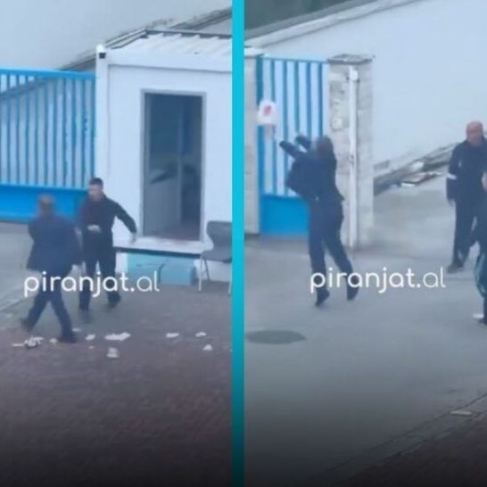 Σάλος στην Αλβανία: Διευθυντής τουρκικού σχολείου πετάει και κλωτσάει το φαγητό μαθητών - Βίντεο