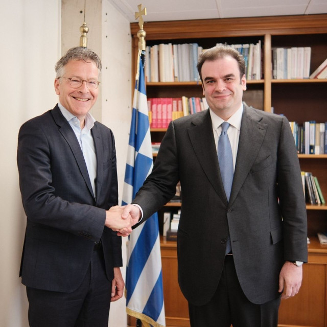 Ντάισελμπλουμ σε Πιερρακάκη: Περήφανος που Έλληνας υπουργός Οικονομικών προεδρεύει του Eurogroup