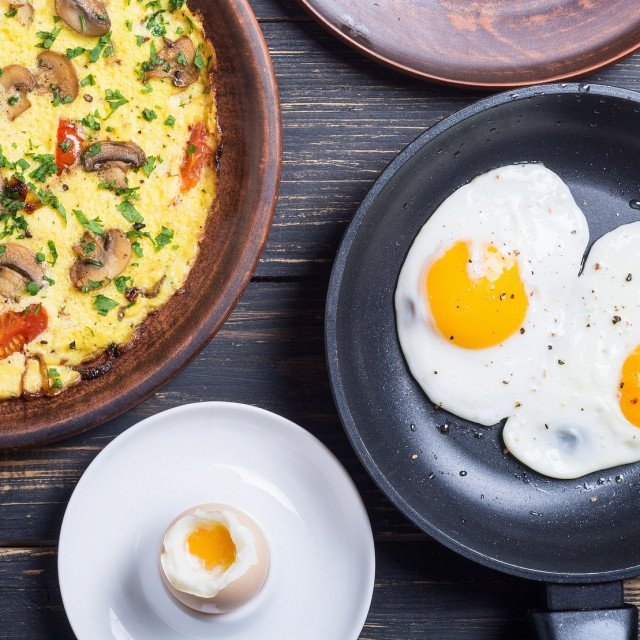 Ένα αυγό, 3 μέθοδοι μαγειρέματος: Πώς αλλάζουν οι θερμίδες
