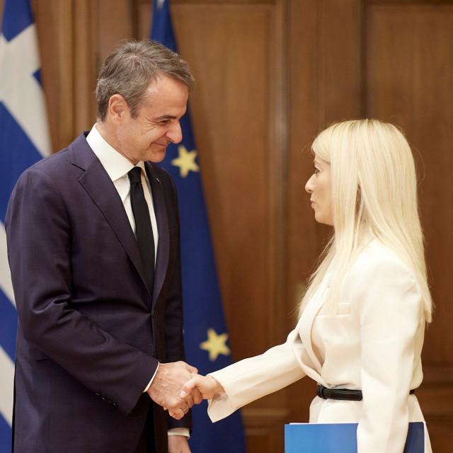 Συνάντηση Μητσοτάκη με την πρόεδρο της Κυπριακής Βουλής: Ισχυρότεροι από ποτέ οι δεσμοί των 2 χωρών