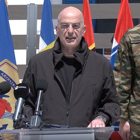 Δένδιας: «Δεν θέλω καν να σκεφτώ τι θα σήμαινε η σύγκρουση πλοίου με το ουκρανικό drone»