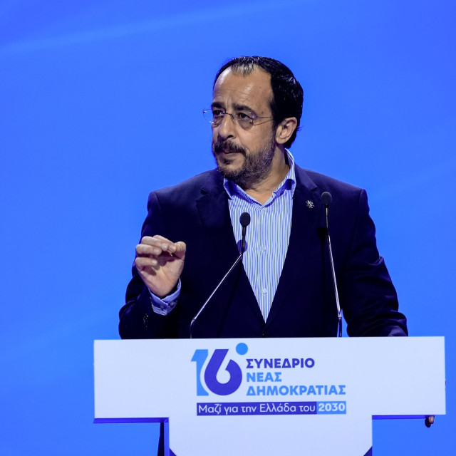 Χριστοδουλίδης στο συνέδριο της ΝΔ: Τα μεγάλα εθνικά θέματα δεν προσφέρονται για πειραματισμούς