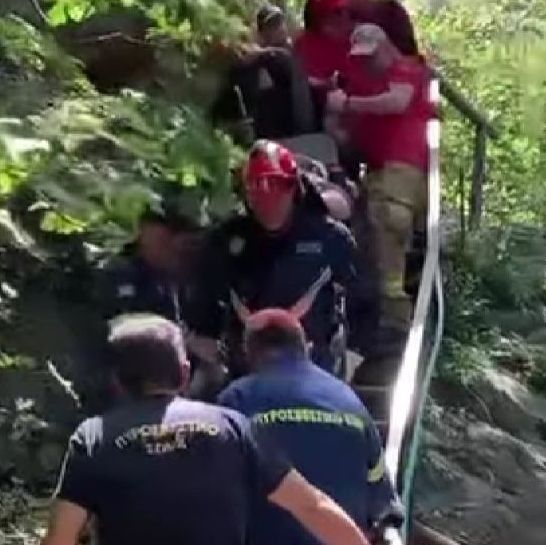 Ρέθυμνο: 70χρονος τουρίστας τραυματίστηκε και εγκλωβίστηκε στο φαράγγι των Μύλων