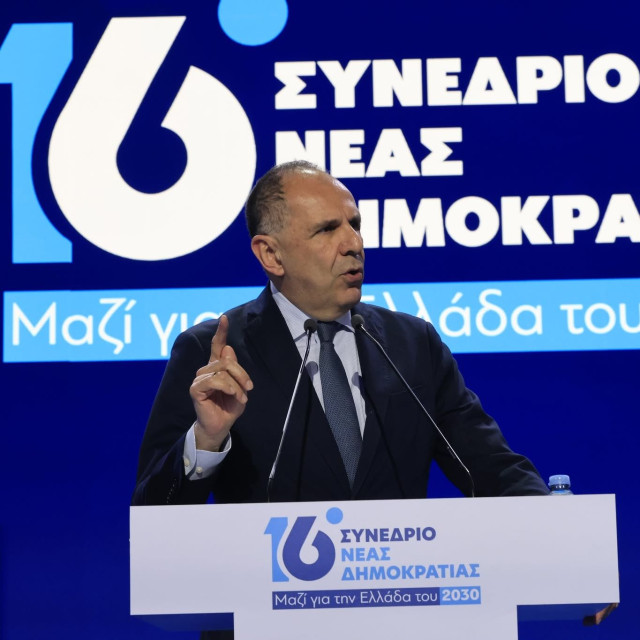 Γεραπετρίτης στο συνέδριο ΝΔ: Η Ελλάδα δείχνει τη δύναμή της παντού, Ευρώπη, ΟΗΕ, ΗΠΑ, Ασία, Αφρική
