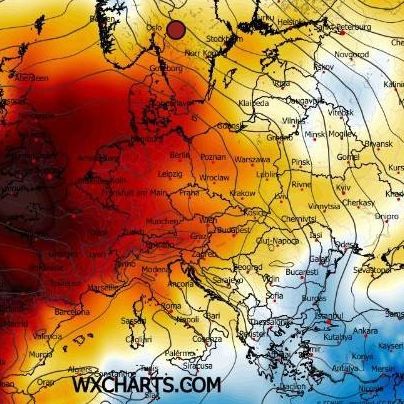 Καιρός: Πρεμιέρα καύσωνα στη Δυτική και ΒΔ Ευρώπη, ψυχρή μάζα για Ελλάδα δείχνει το GFS