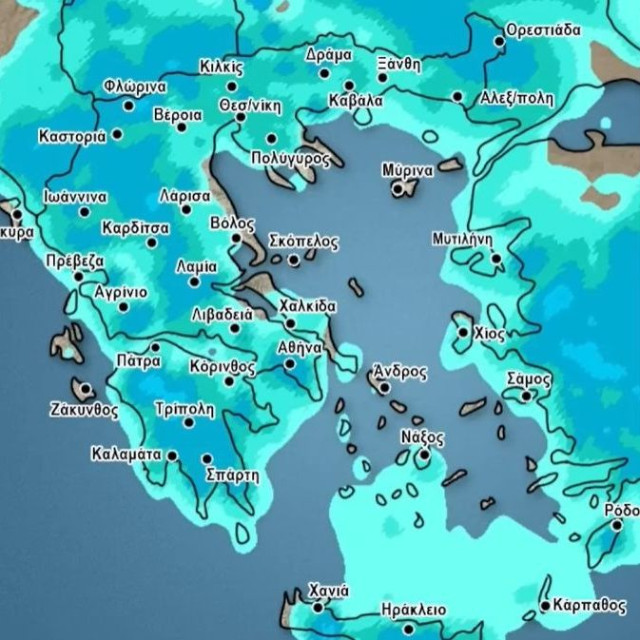 Καιρός: Δύσκολο το επόμενο 48ώρο - Σε ποιες περιοχές θα σημειωθούν καταιγίδες