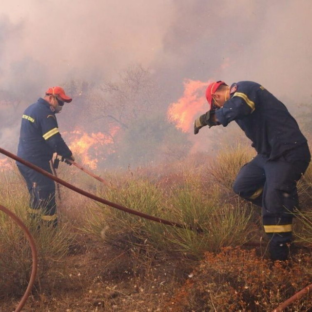 Οριοθετήθηκε η πυρκαγιά στα Καλύβια Θορικού Αττικής - Κάηκαν 25 στρέμματα
