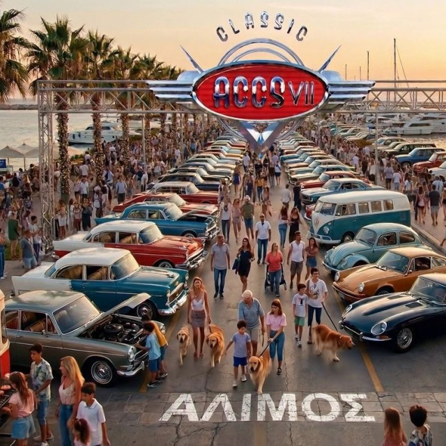 Άλιμος: Έρχεται το Classic Car Sunday, την Κυριακή 31 Μαΐου