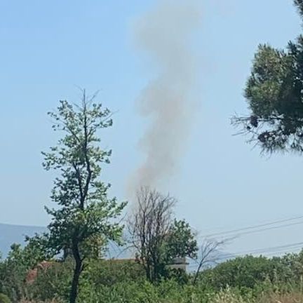 Φωτιά τώρα στο Κρυονέρι Αττικής