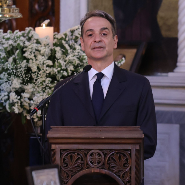 Νίκος Ταγαράς: Θρήνος στο τελευταίο «αντίο» - Ο επικήδειος που εκφώνησε ο Μητσοτάκης