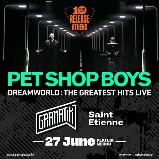 Release Athens 2026: O Gramatik και οι Saint Etienne μαζί με τους Pet Shop Boys