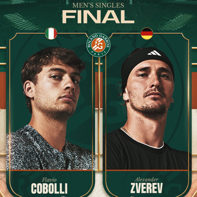 Roland Garros: Ζβέρεφ και Κομπόλι διεκδικούν τον πρώτο Grand Slam τίτλο της καριέρας τους