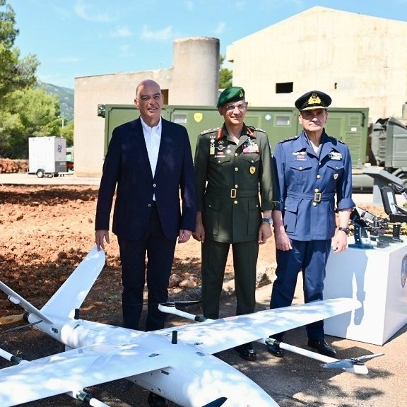 Θεμελιώθηκε στη Μαλακάσα το νέο εργοστάσιο drones των Ενόπλων Δυνάμεων