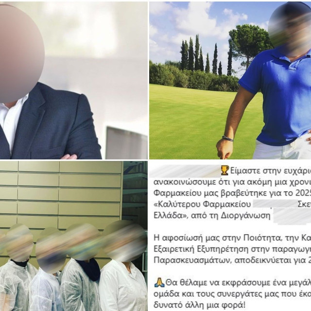 Χαλάνδρι: Βραβευμένος ο 51χρονος που συνελήφθη για παράνομα σκευάσματα - Αυτός είναι ο φαρμακοποιός