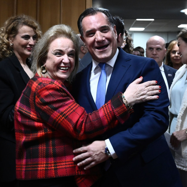 Ματίνα Παγώνη και Άδωνις Γεωργιάδης 