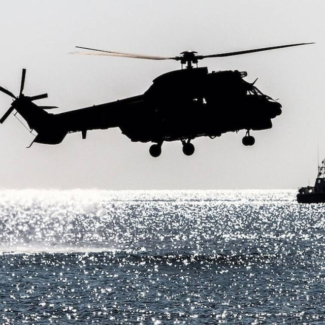 Αεροδιακομιδή ασθενούς με Super Puma της Πολεμικής Αεροπορίας νότια της Γαύδου