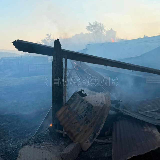 Φωτιά στο Ακραίφνιο: Εικόνες καταστροφής από το πύρινο μέτωπο – Φωτογραφίες και βίντεο