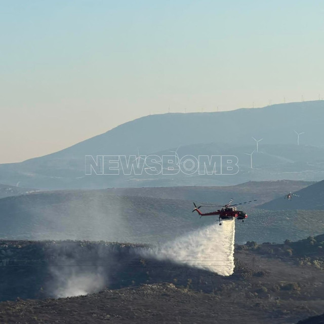 Φωτιά στο Ακραίφνιο Βοιωτίας: Βελτιωμένη η εικόνα του πύρινου μετώπου, άνοιξε η εθνική οδός - Βίντεο