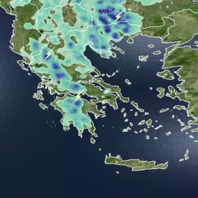 Καιρός: Καταιγίδες, κεραυνοί και χαλάζι - Ξεκινάει 48ώρο αστάθειας