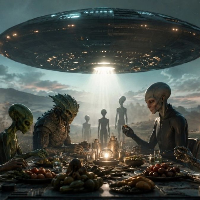 Θερμιδομετρητής για UFO: Τι θα έτρωγαν οι εξωγήινοι αν έρχονταν στη Γη;