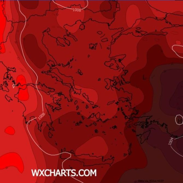 Καιρός: Το GFS φέρνει καύσωνα στην Ελλάδα - Η ημερομηνία που «δείχνει» το Αμερικανικό μοντέλο
