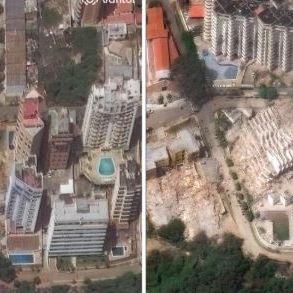 Βενεζουέλα: Δορυφορικές εικόνες μετά τον σεισμό - Γειτονιές ολόκληρες εξαφανίστηκαν από τον χάρτη