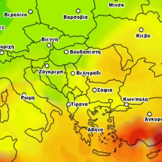 Αρναούτογλου: Μέχρι 38 βαθμούς οι επόμενες ημέρες – Ακολουθούν πολύ δροσερές αέριες μάζες