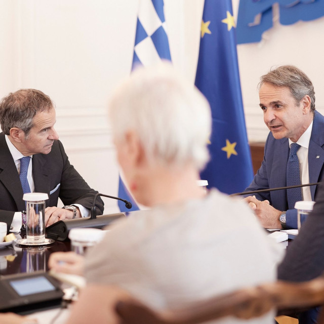 Μητσοτάκης: Συνάντηση με τον υποψήφιο γ.γ. του ΟΗΕ Rafael Grossi στο Μαξίμου