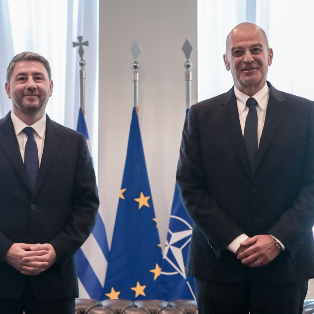 Συνάντηση Δένδια - Ανδρουλάκη: «Τα εθνικά θέματα δεν αποτελούν ιδιοκτησία μιας κυβέρνησης»
