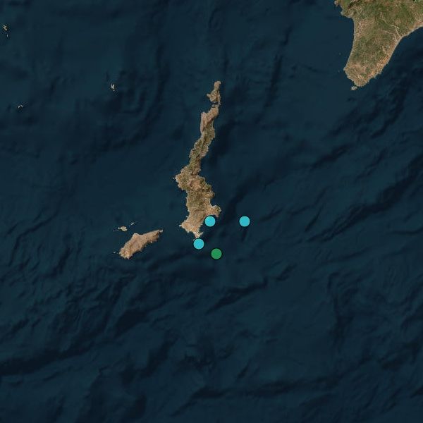 Σεισμός 3,8 Ρίχτερ ανοιχτά της Καρπάθου