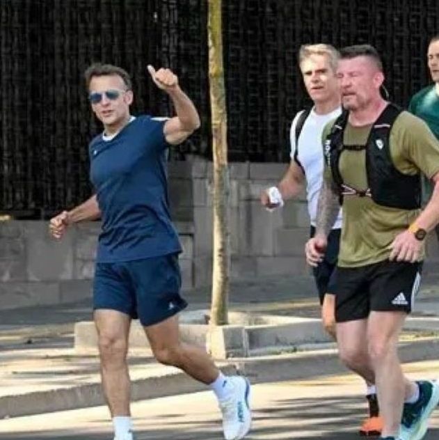 Μακρόν: Βγήκε για τζόγκινγκ στην Άγκυρα πριν την Σύνοδο του ΝΑΤΟ – Βίντεο