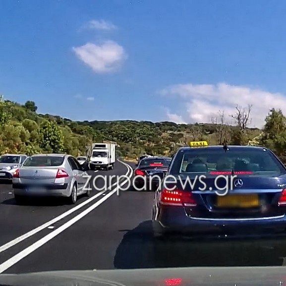 Νέα εγκληματική προσπέραση στον ΒΟΑΚ - Μπήκε στο αντίθετο ρεύμα σε διπλή διαχωριστική (video)