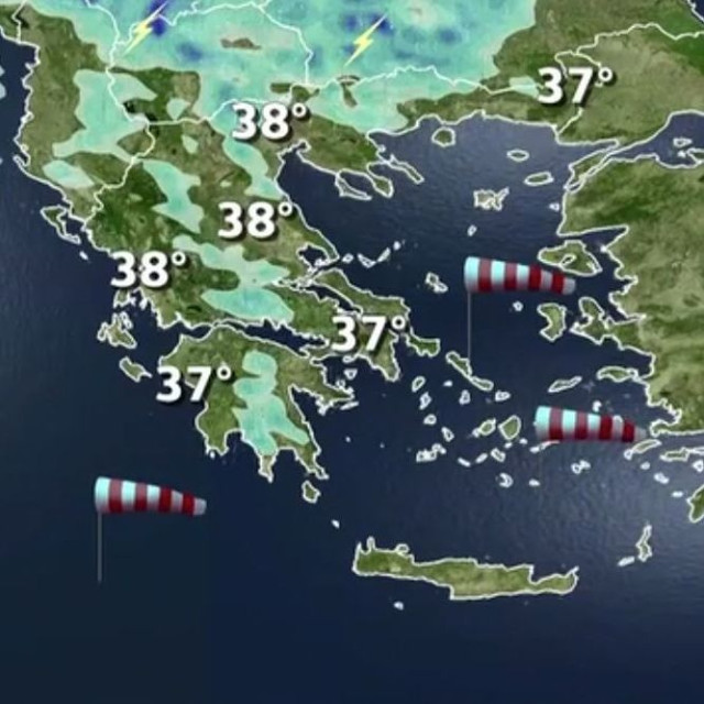 Καιρός: Θερμή αέρια μάζα «κυκλώνει» την Ελλάδα - Πότε θα ανέβει ραγδαία η θερμοκρασία