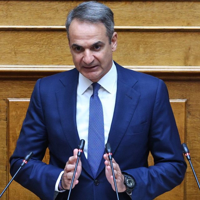 Μητσοτάκης: Tο δίλημμα στις επόμενες εκλογές είναι «Μητσοτάκης ή Ανδρουλάκης», «Μητσοτάκης ή Τσίπρας» - Ανευθυνότητα να μπλέκετε τα εξωτερικά στην εσωτερική πολιτική αντιπαράθεση