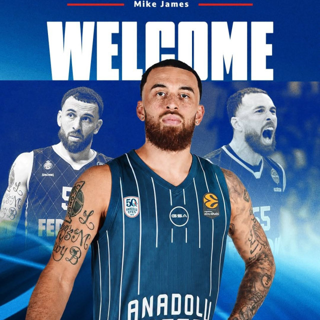 Επίσημο το «μπαμ» στη Euroleague: Η Αναντολού Εφές ανακοίνωσε την απόκτηση του Μάικ Τζέιμς!